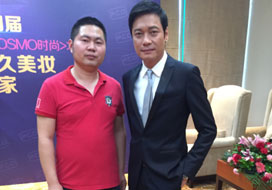 广州欧陆娱乐与明星合影